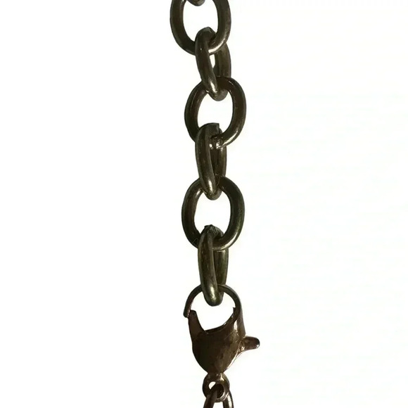 Vintage Gold beaded charm bracelet women’s jewelry dangle - Picture 4 of 6